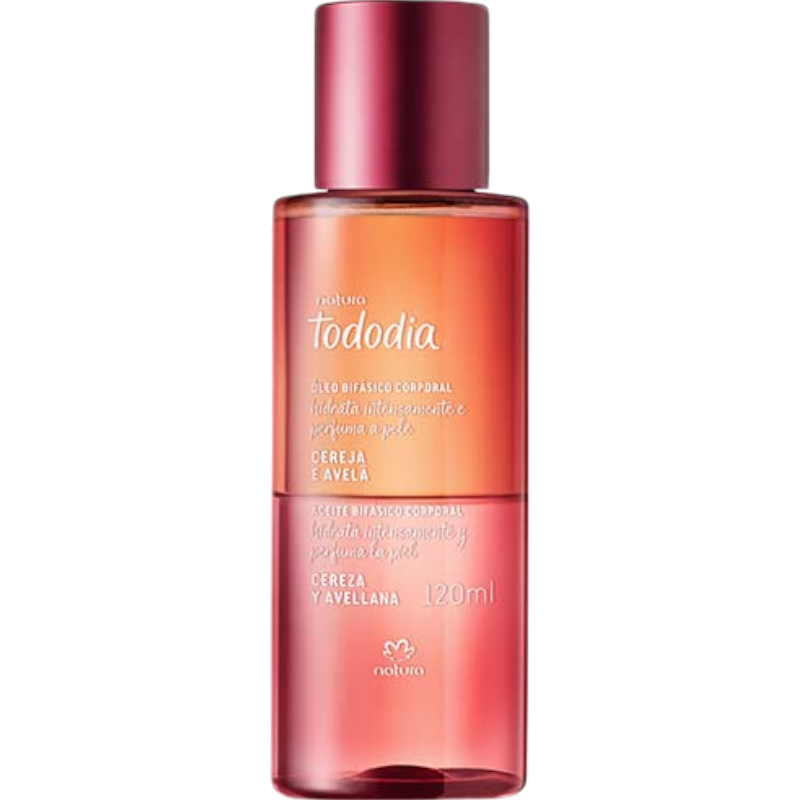 ACEITE BIFASICO CORPORAL CEREZA Y AVELLANA 120 ML