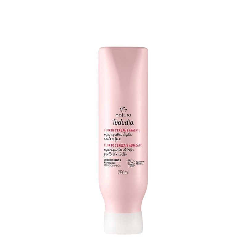 ACONDICIONADOR REPARADOR FLOR DE CEREZA Y AGUACATE TODODIA 280 ML