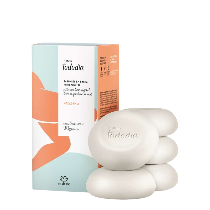 CAJA DE JABONES MACADAMIA 5 UND