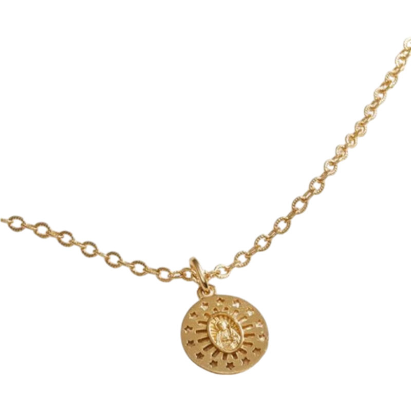 COLLAR MEDALLA SAGRADA 1 PIEZA YANBAL