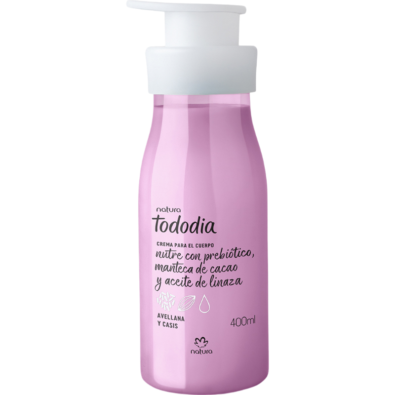 CREMA CORPORAL AVELLANA Y CASIS 400 ML