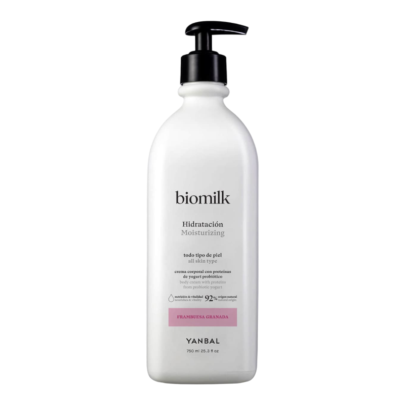 CREMA CORPORAL BIOMILK FRAMBUESA GRANADA 750 ML