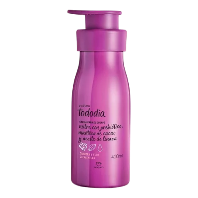 CREMA CORPORAL CIRUELA Y FLOR DE VAINILLA 400 ML