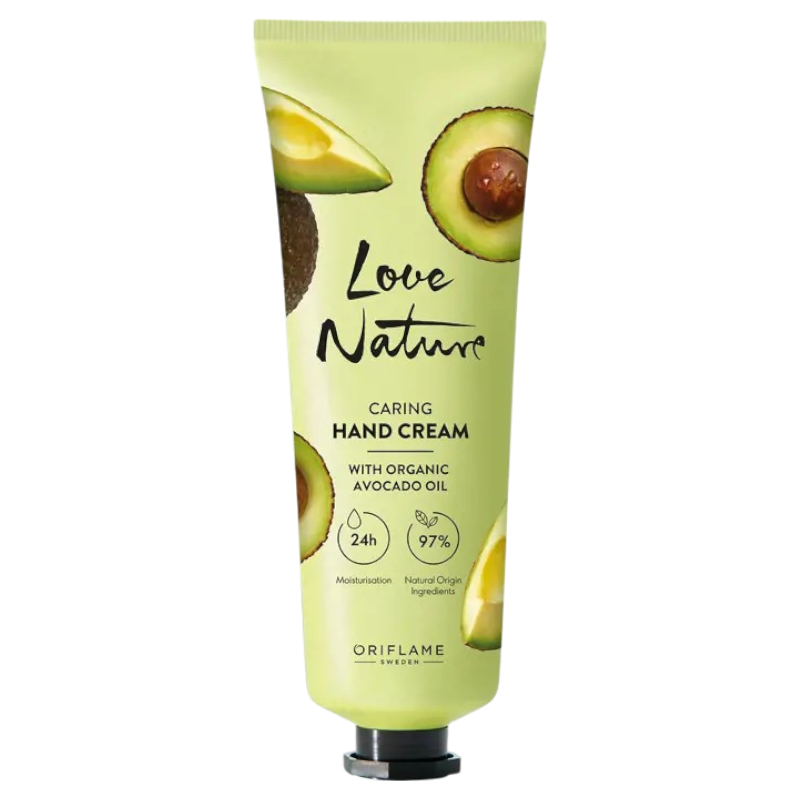 CREMA DE MANOS PALTA LOVE NATURE ORIFLAME 75 ML
