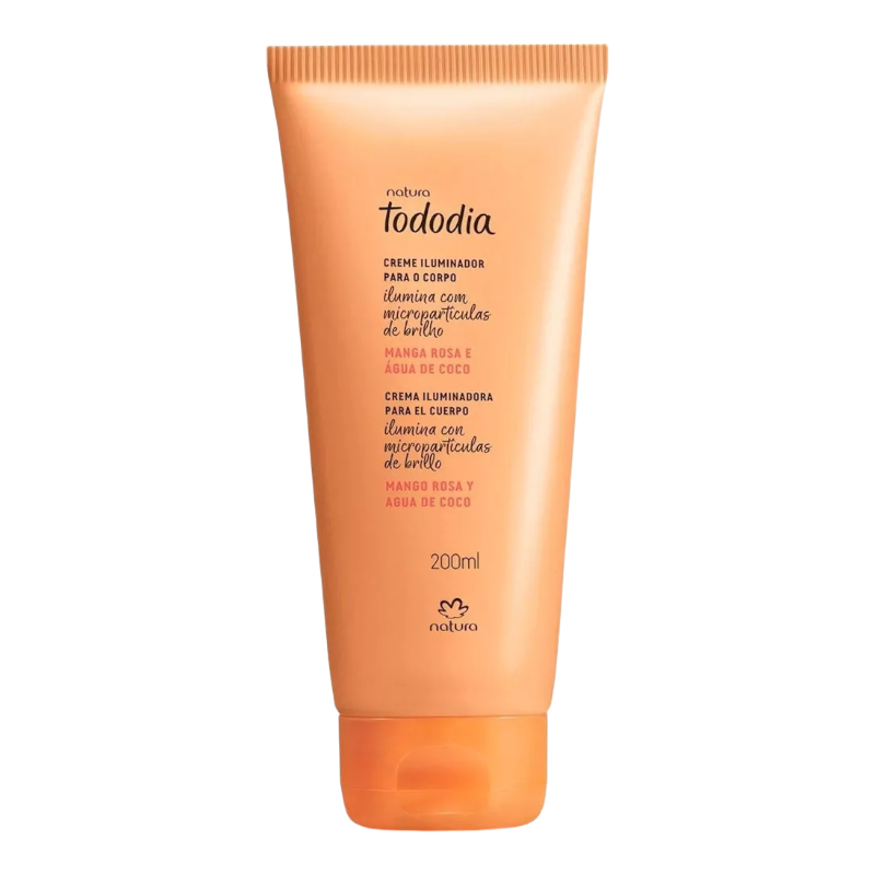 CREMA ILUMINADORA CORPORAL MANGO ROSA Y AGUA DE COCO 200 ML