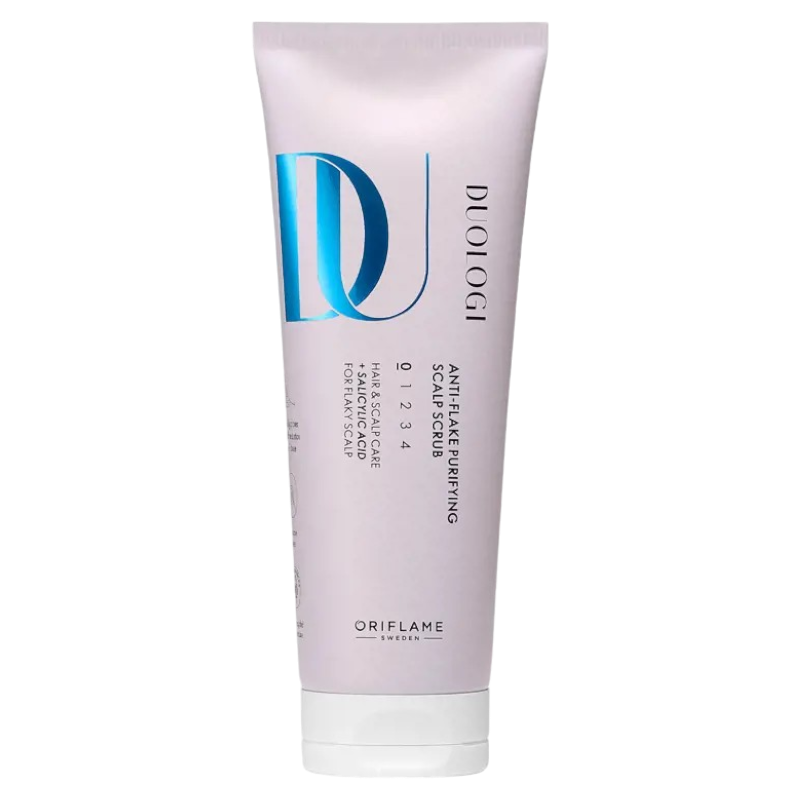 EXFOLIANTE ANTICASPA PURIFICANTE PARA CUERO CABELLUDO DUOLOGI ORIFLAME 75 ML
