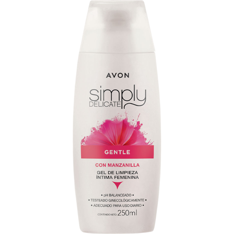 JABON LIQUIDO INTIMO GENTLE CON MANZANILLA SIMPLY DELICATE 250 ML