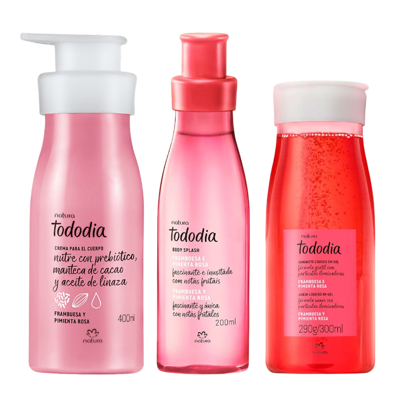 KIT FRAMBUESA PIMIENTA Y PIMIENTA ROSA TODODIA