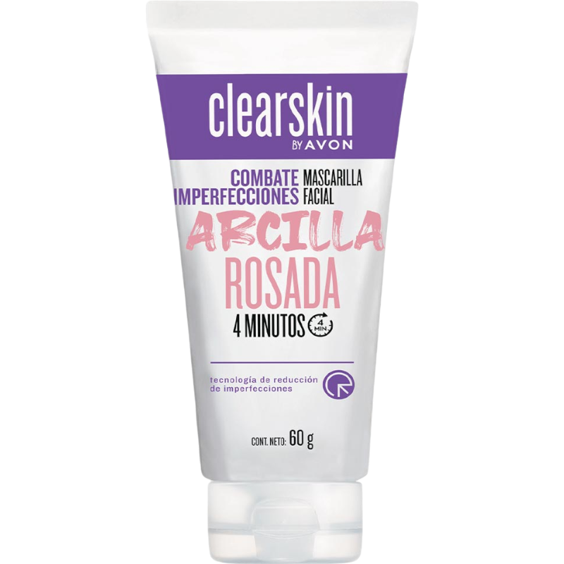 MASCARILLA FACIAL ARCILLA ROSADA CLEARSKIN 60 GR