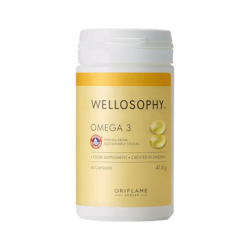 OMEGA 3 SUPLEMENTO DIETETICO ACEITE DE PESCADO WELLOSOPHY ORIFLAME 41.6 GR