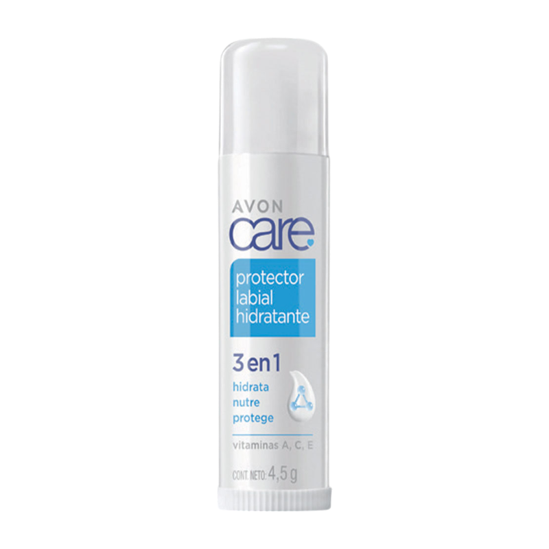 PROTECTOR LABIAL HIDRATANTE 3 EN 1 AVON CARE 4,5 GR