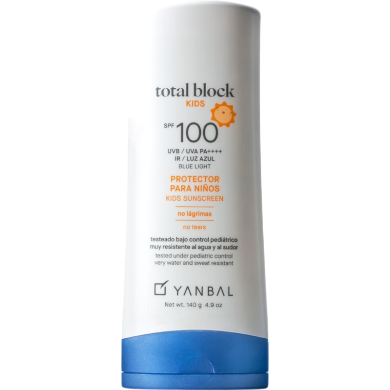 PROTECTOR SOLAR PARA NIÑOS TOTAL BLOCK KIDS 140 GR