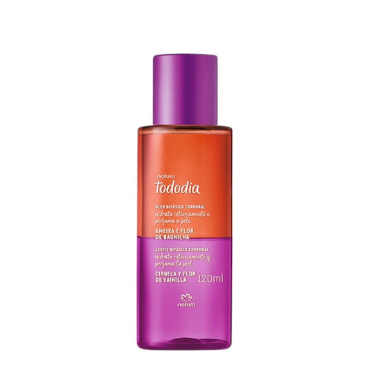 ACEITE BIFASICO CORPORAL CIRUELA Y FLOR DE VAINILLA 120 ML