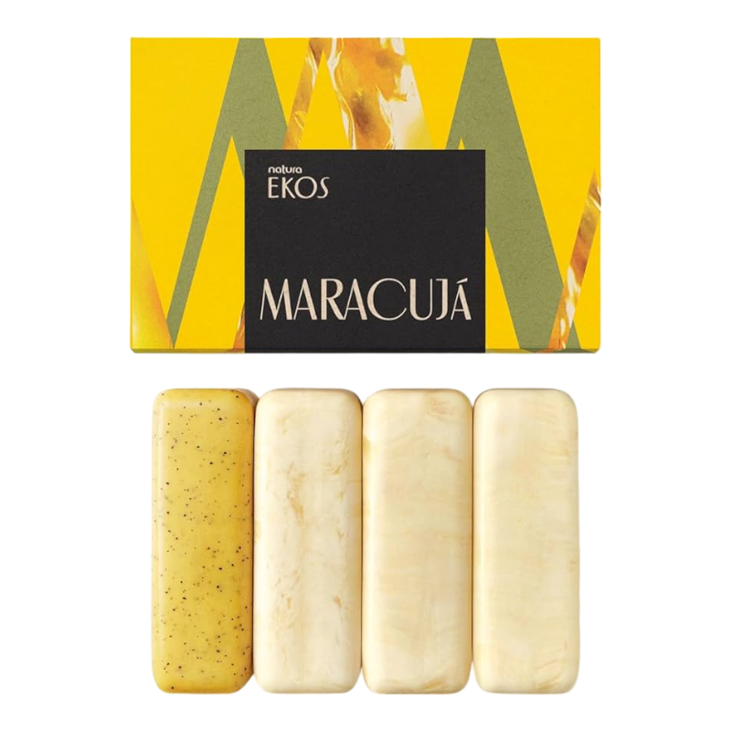 CAJA DE JABONES MARACUYA EKOS 4 UND