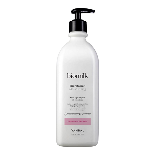 CREMA CORPORAL BIOMILK FRAMBUESA GRANADA 750 ML