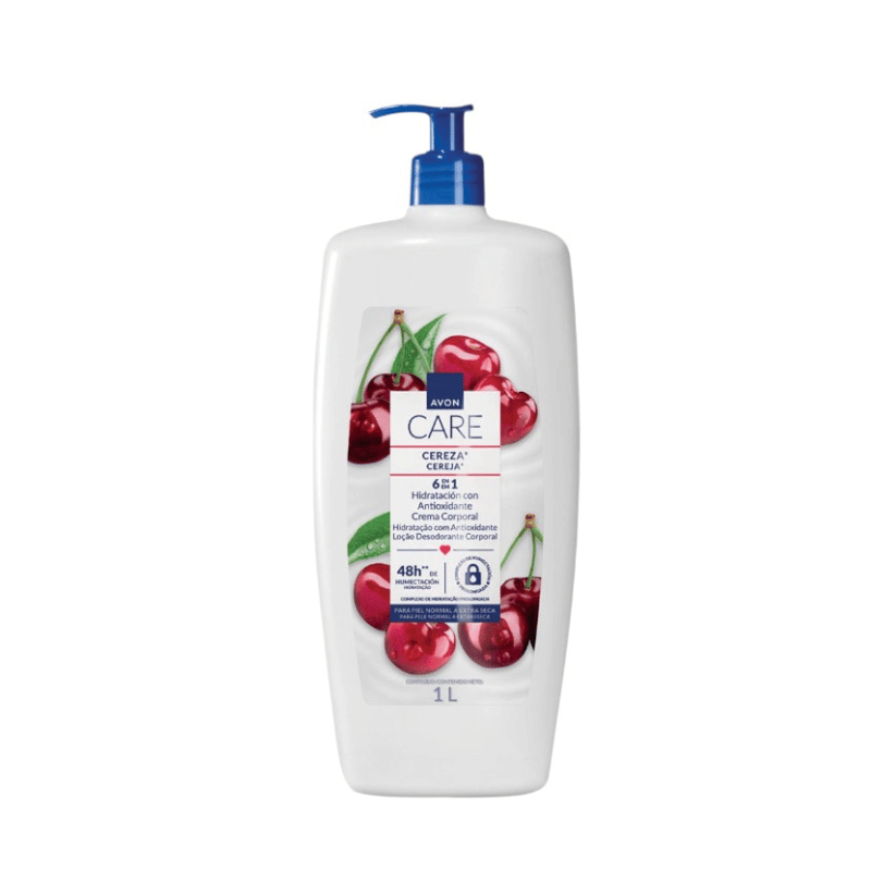 CREMA CORPORAL CEREZA AVON CARE 1 LITRO