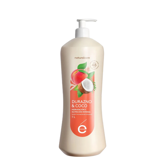 CREMA CORPORAL DURAZNO Y COCO NATURALCARE 1 LITRO