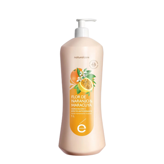 CREMA CORPORAL FLOR DE NARANJO Y MARACUYA NATURALCARE 1 LITRO