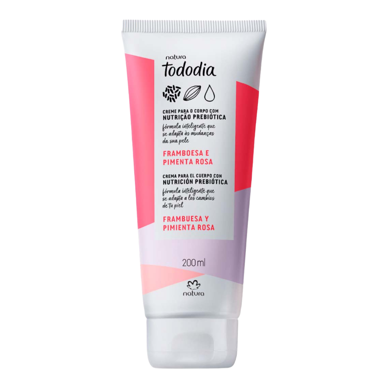 CREMA CORPORAL FRAMBUESA Y PIMIENTA ROSA 200 ML