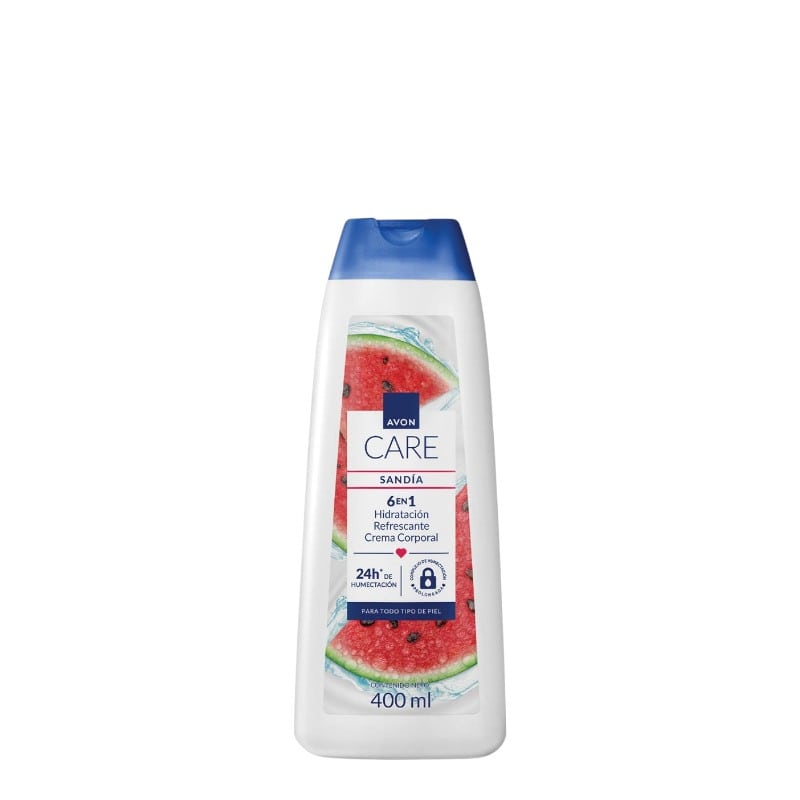 CREMA CORPORAL SANDIA AVON CARE 400 ML