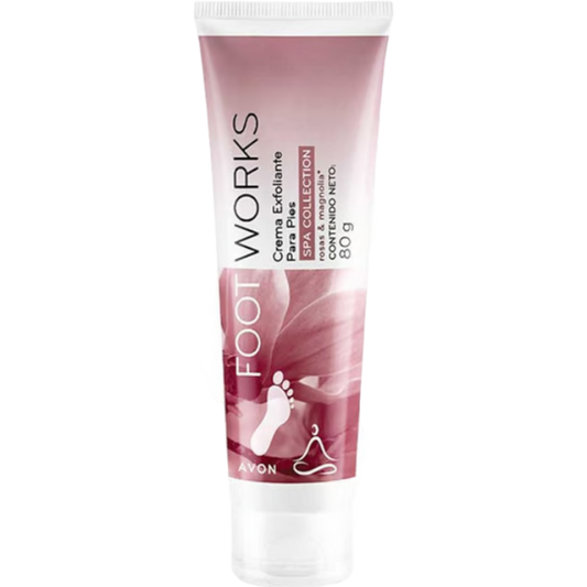CREMA EXFOLIANTE PARA PIES ROSAS Y MAGNOLIA FOOT WORKS 80 GR