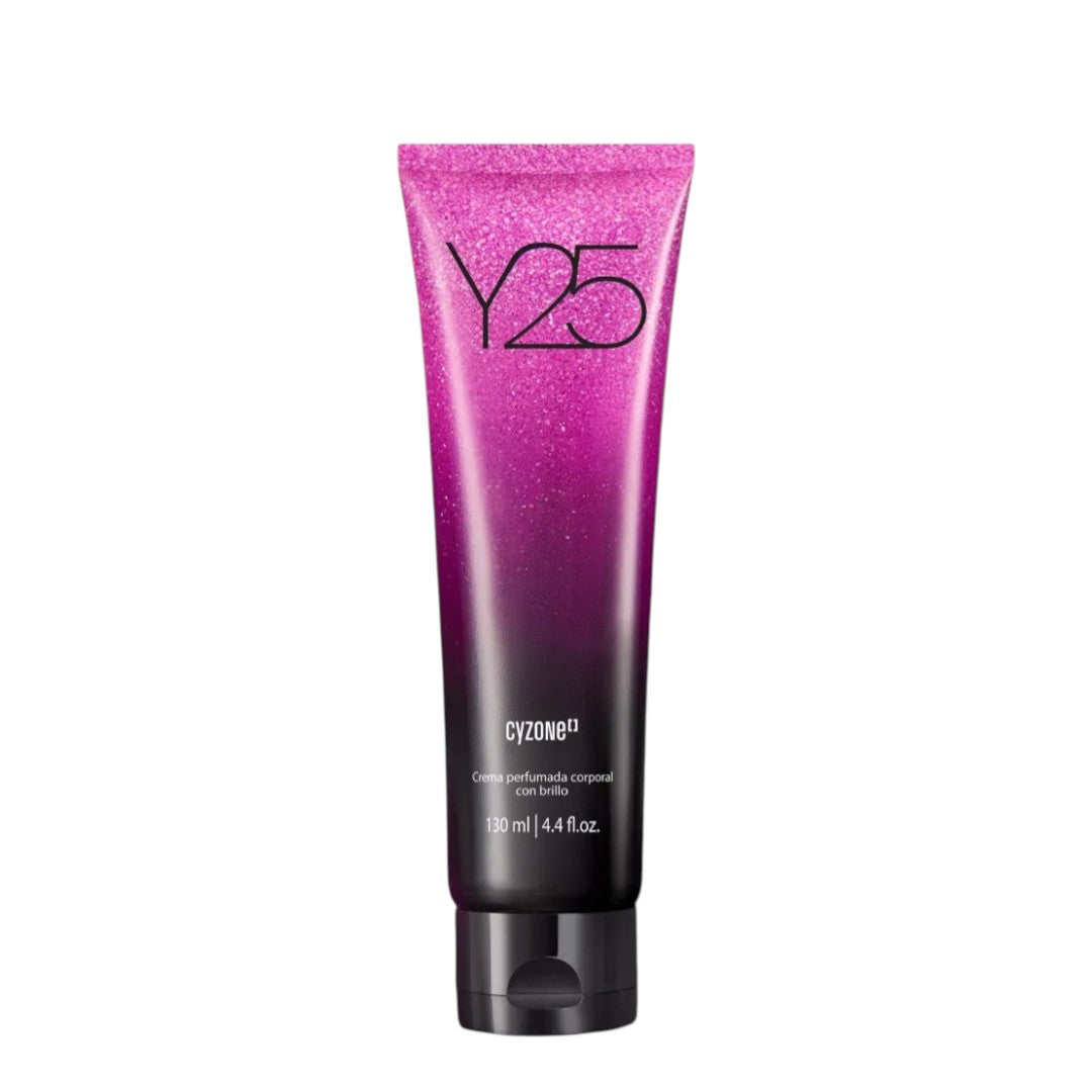 CREMA PERFUMADA CORPORAL CON BRILLO Y25 130 ML