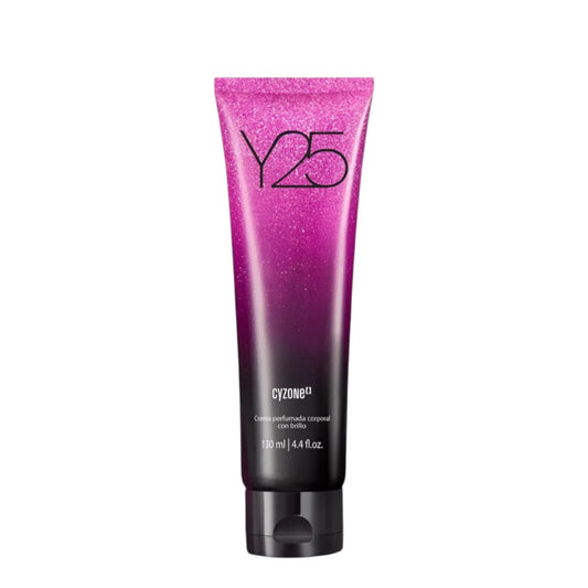 CREMA PERFUMADA CORPORAL CON BRILLO Y25 130 ML