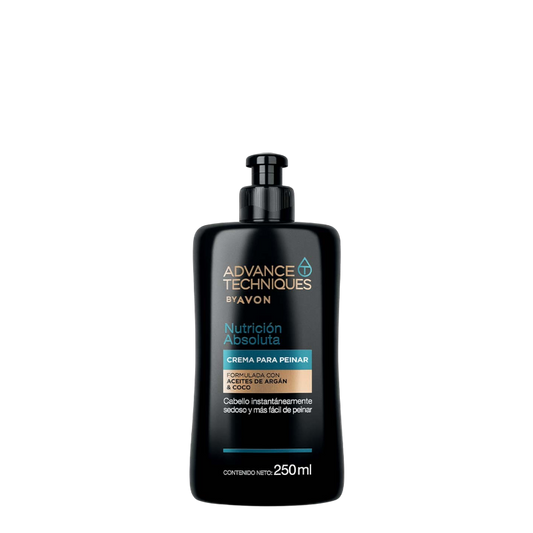 CREMA DE PEINAR CON ACEITE DE ARGAN Y COCO NUTRICION ABSOLUTA 250 ML