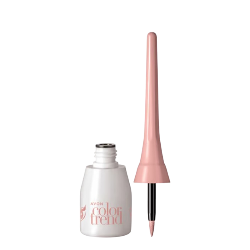 DELINEADOR LIQUIDO PARA OJOS ROSA PASTEL COLOR TREND AVON