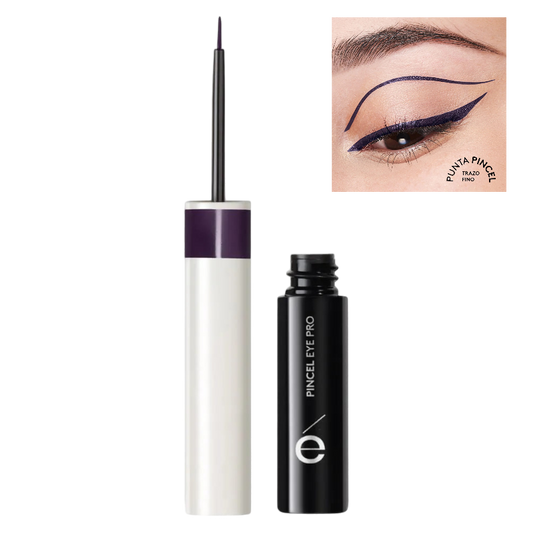 DELINEADOR LIQUIDO PUNTA PINCEL MORADO ACTITUD ESIKA