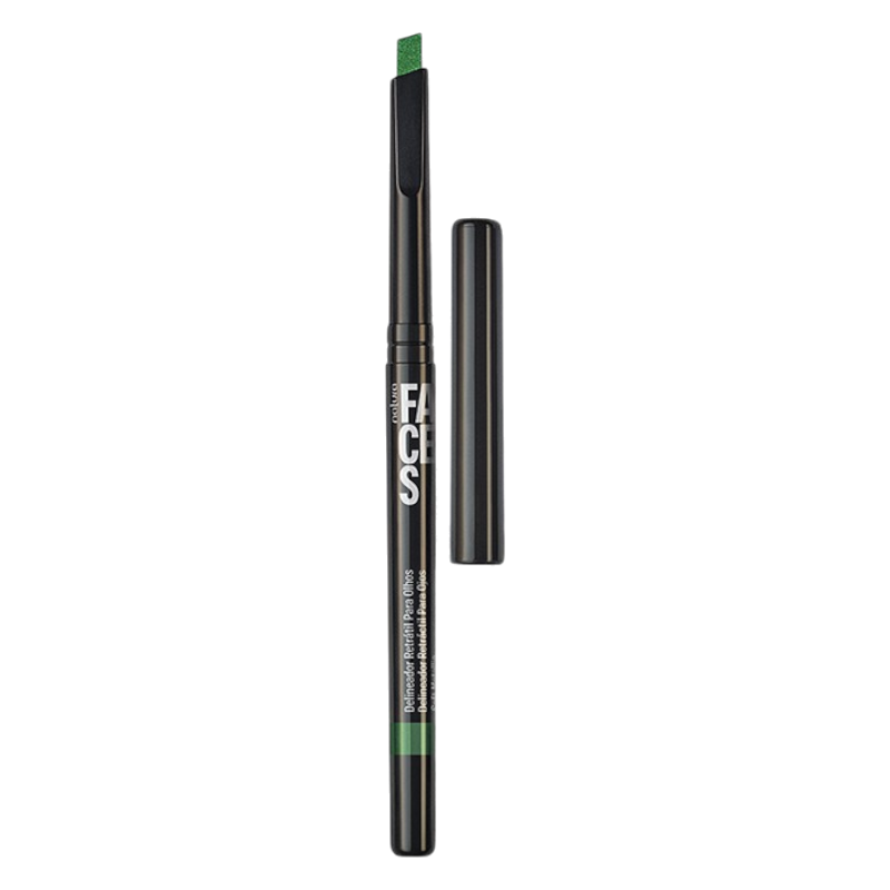 DELINEADOR RETRACTIL PARA OJOS VERDE FACES NATURA