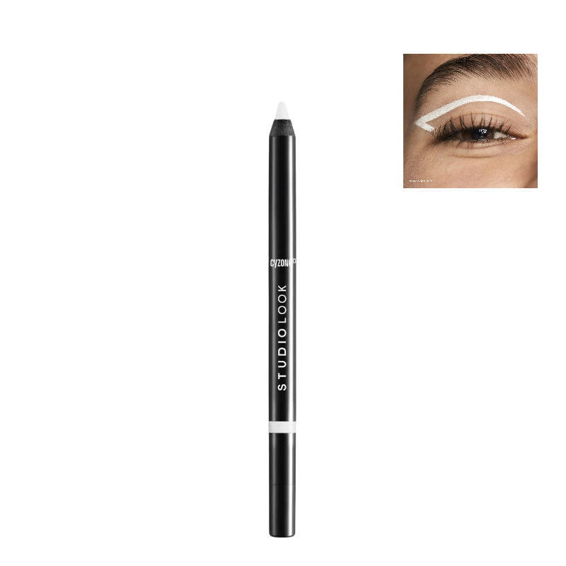 DELINEADOR DE OJOS EN LAPIZ EFECTO GEL SNOW WHITE CYZONE