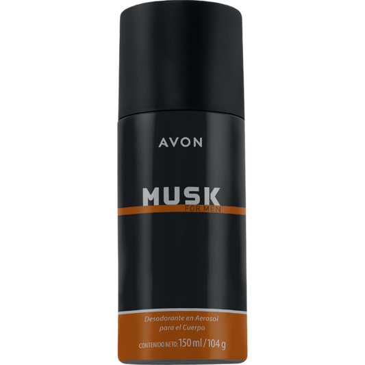 DESODORANTE AEROSOL MUSK FOR MEN 150 ML