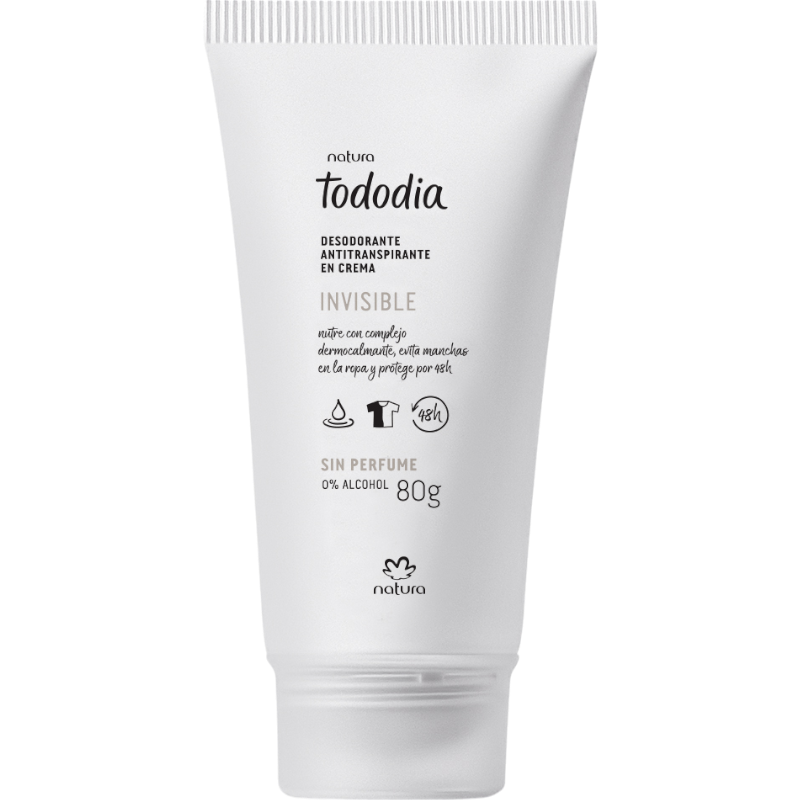 DESODORANTE EN CREMA SIN PERFUME 80 GR