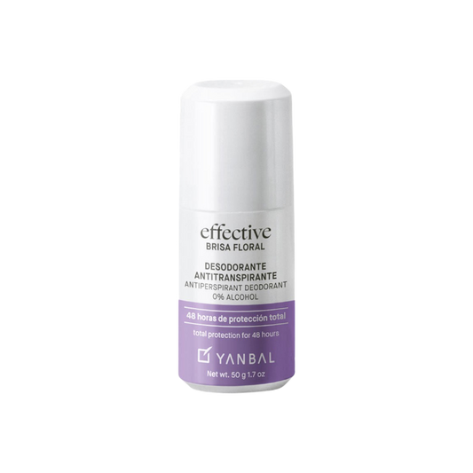 DESODORANTE ROLL ON EFFECTIVE BRISA FLORAL 50 GR