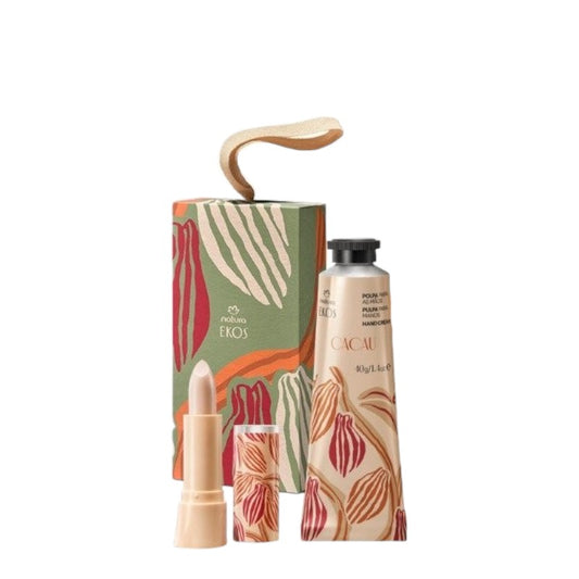 DUO CACAU CREMA DE MANOS + BALSAMO LABIAL