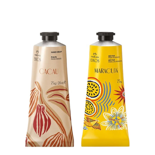 DUO CREMA DE MANOS MARACUYA + CACAU