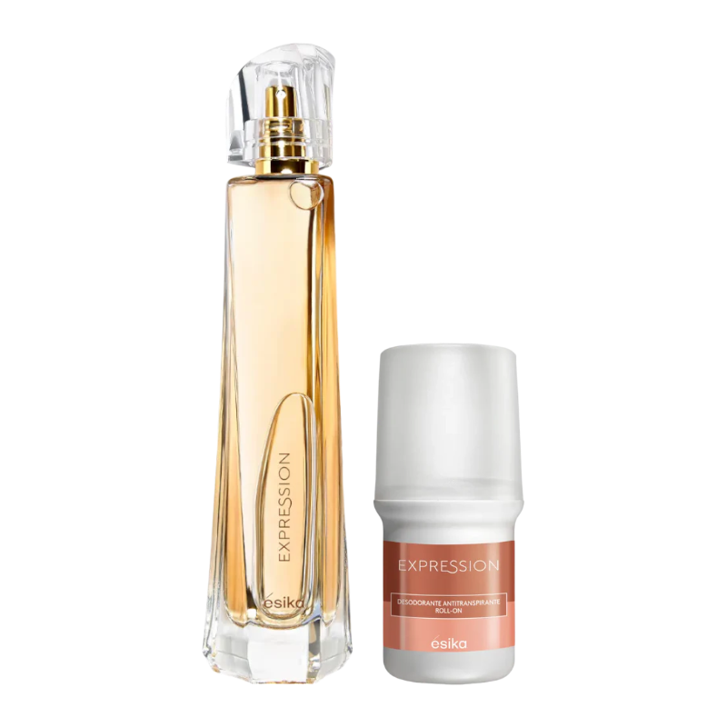 DUO EXPRESSION PERFUME + DESODORANTE ROLL ON
