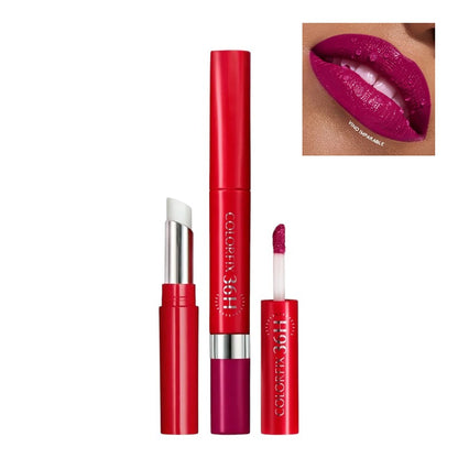 DUO TATTOO LABIAL VINO IMPARABLE COLOR FIX ESIKA