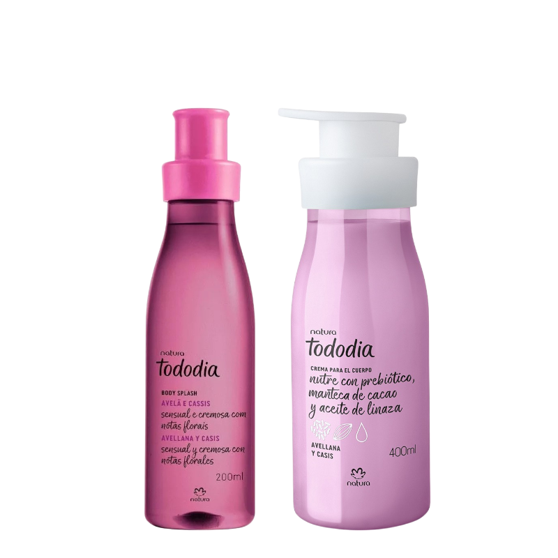 DUO AVELLANA Y CASIS BODY SPLASH + CREMA CORPORAL