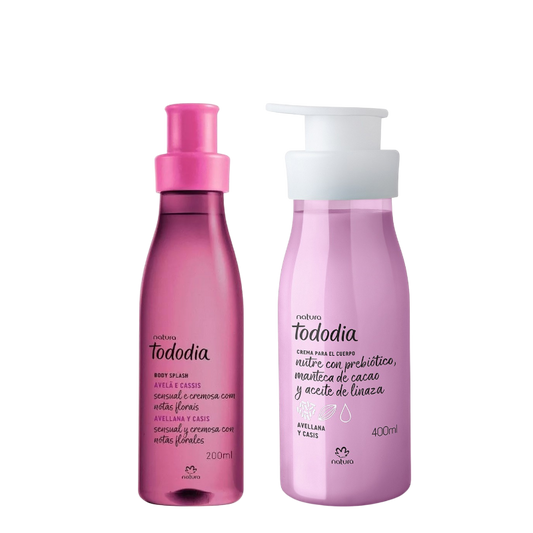 DUO AVELLANA Y CASIS BODY SPLASH + CREMA CORPORAL
