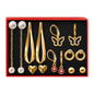 ESTUCHE DE ARETES FI LYNETTE EST ARE 7 PARES ESIKA