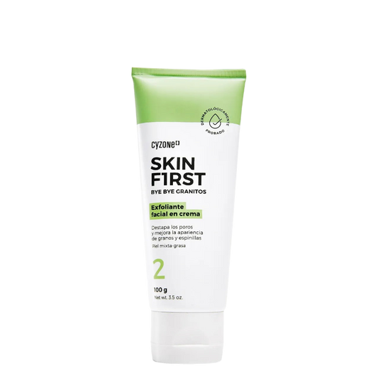 EXFOLIANTE FACIAL EN CREMA BYE BYE GRANITOS SKIN FIRST 100 GR