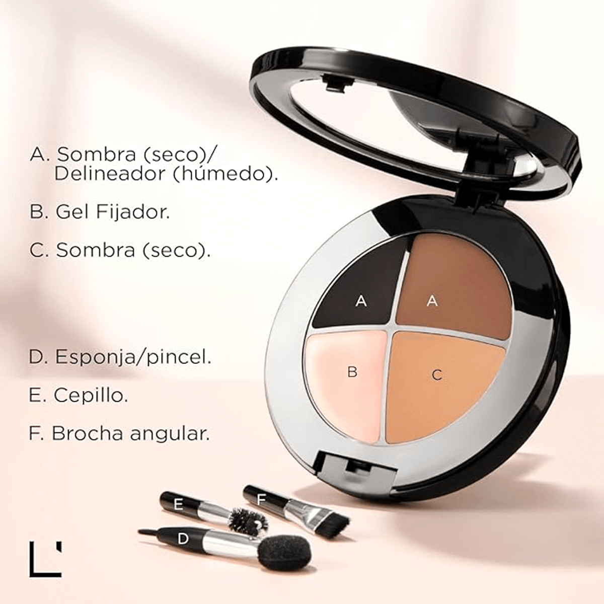 ESTUCHE PERFECCIONADOR PARA CEJAS Y OJOS LBEL