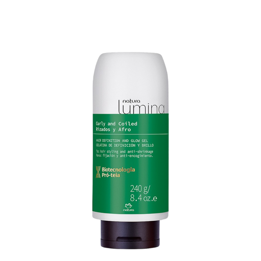 GELATINA DE DEFINICION Y BRILLO CABELLO RIZADO LUMINA 240 GR