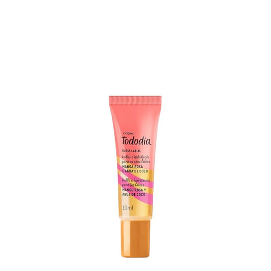 GLOSS LABIAL MANGO ROSA Y AGUA DE COCO 10 ML