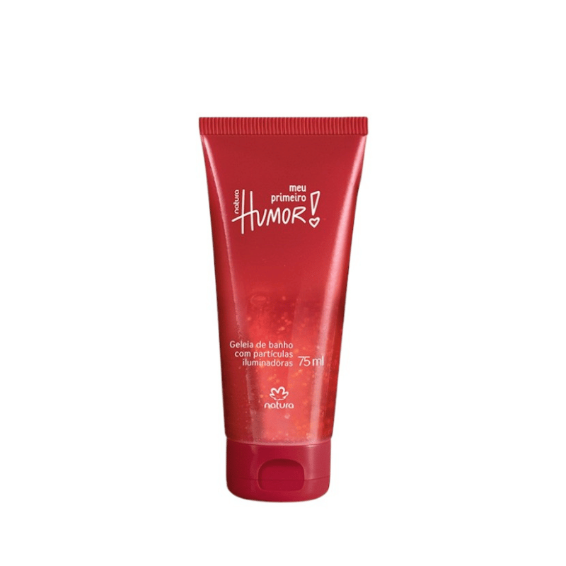 JABON LIQUIDO CORPORAL CON PARTICULAS ILUMINADORAS HUMOR ROJO 75 ML