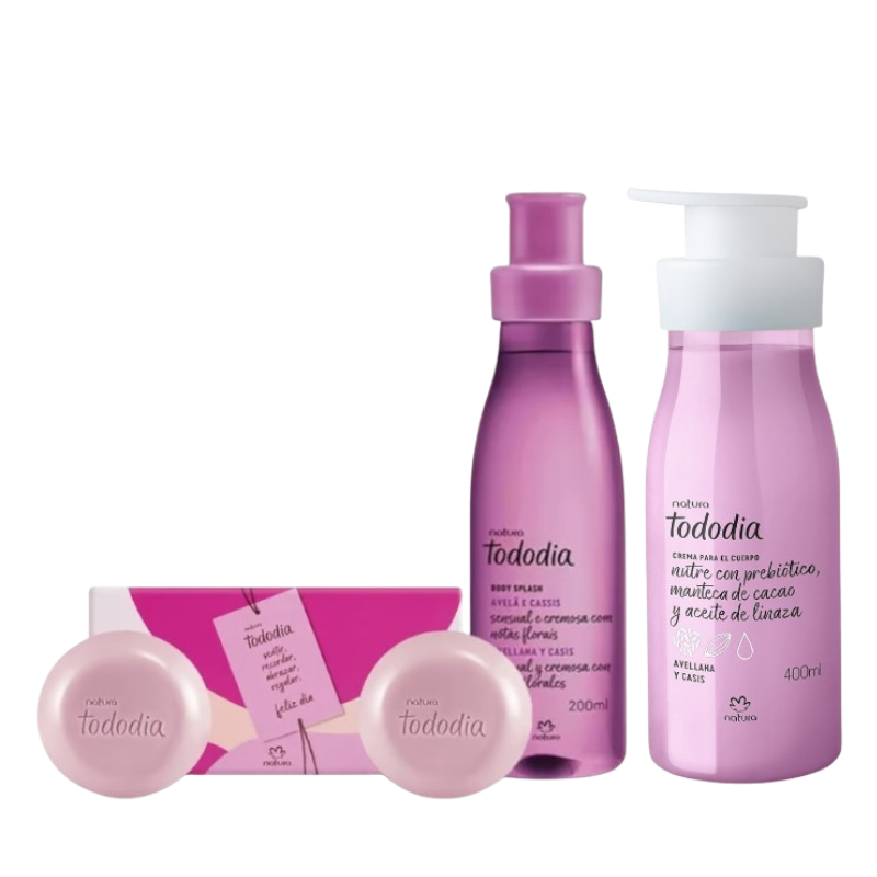 KIT AVELLANA Y CASIS TODODIA 3 PRODUCTOS