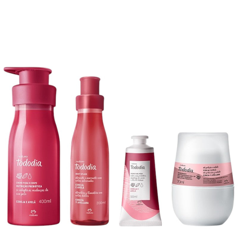 KIT CEREZA Y AVELLANA 4 PRODUCTOS