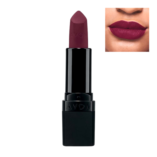 LABIAL EN BARRA ULTRA MATE WILD CHERRY AVON